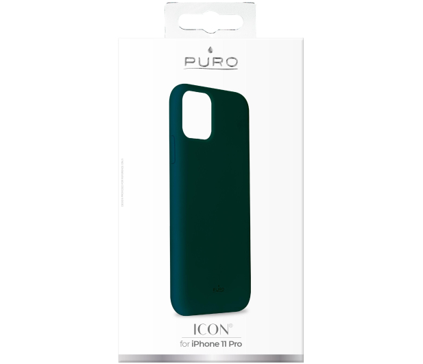 Etui ICON Cover do iPhone 11 Pro zielone - 1383346 - zdjęcie 4